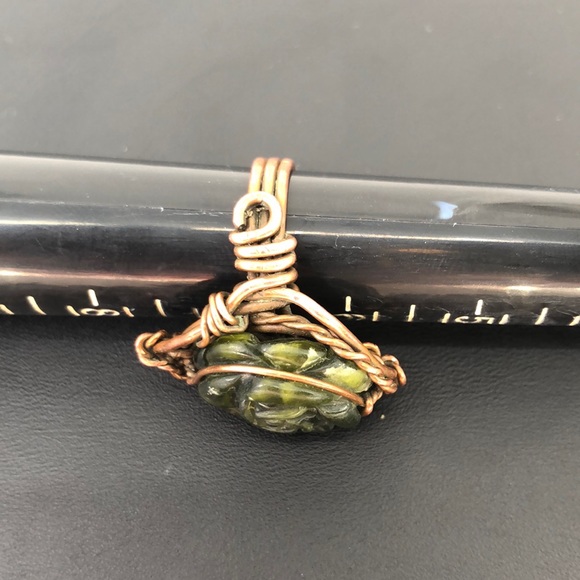 Handmade copper ring size 6 1/12 - Picture 3 of 3